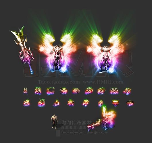 复古传奇游戏3D装备重铸